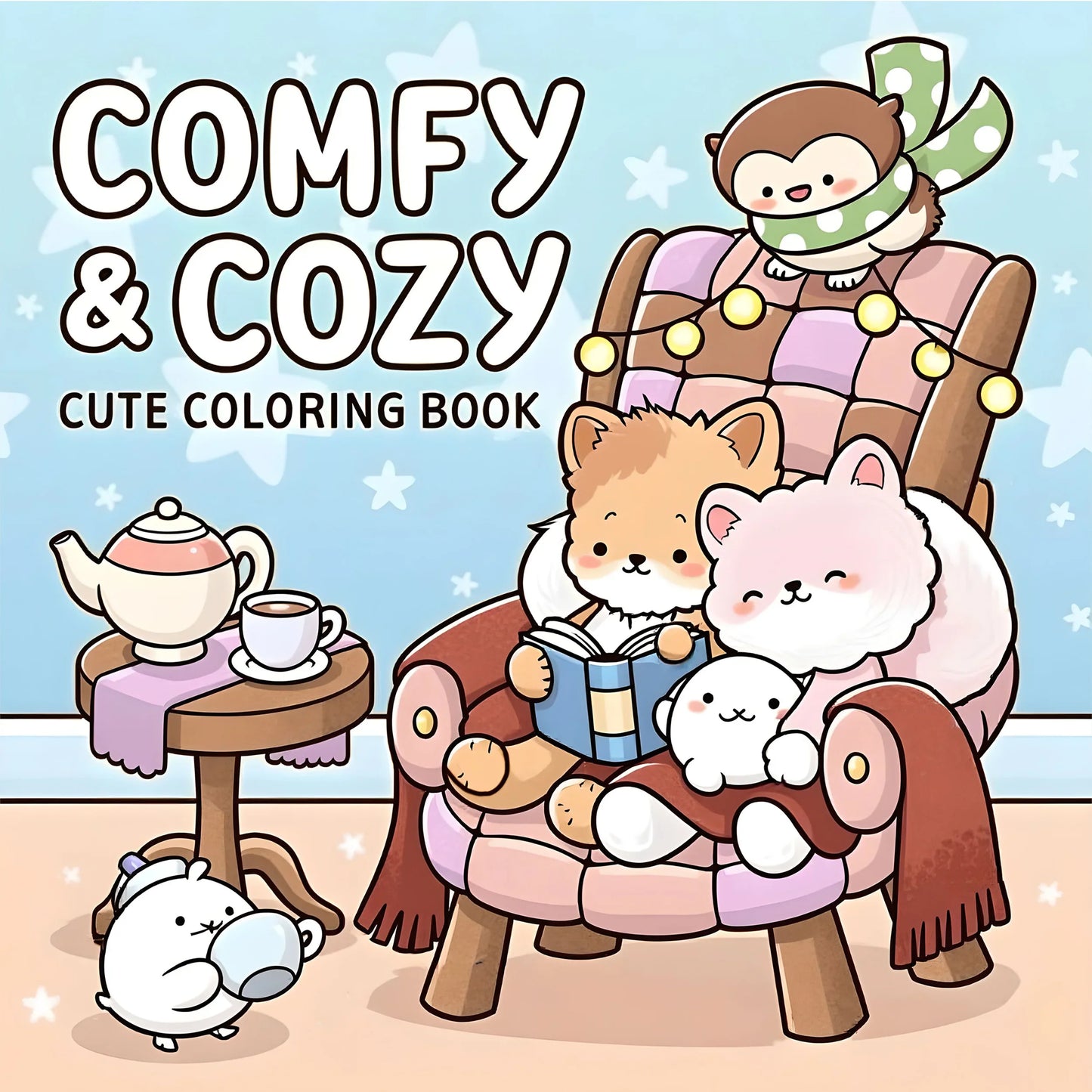 Adult Cat Moments Coloring Book | Relaxation & Fun Gift