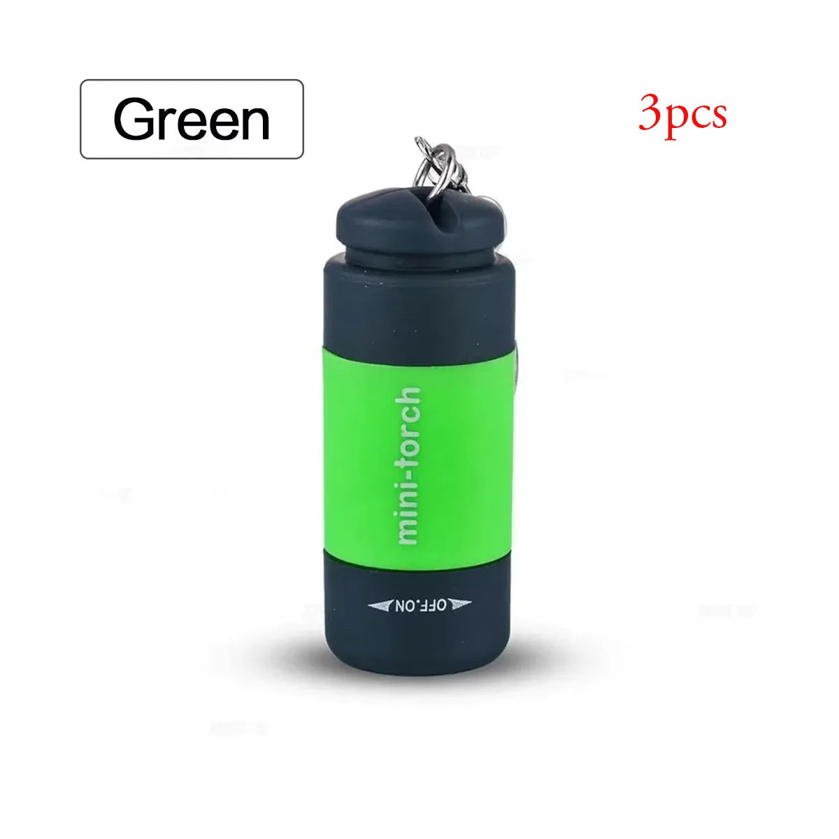 Waterproof Mini Keychain Flashlight | USB Rechargeable LED Light