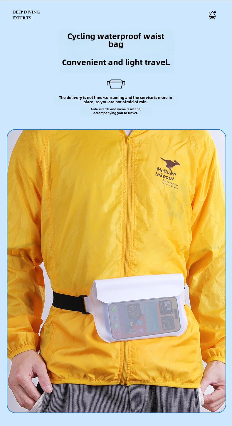 Universal Waterproof Phone Pouch | Secure Beach & Swim Protection
