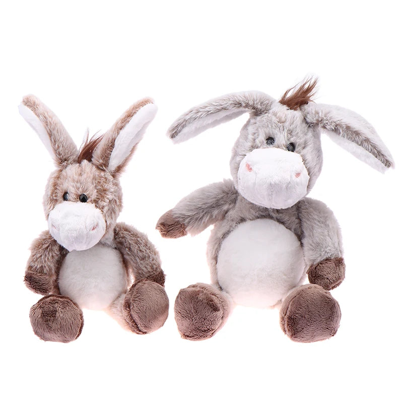 Soft Cuddly Donkey Plush Toy | Adorable Stuffed Animal Decor