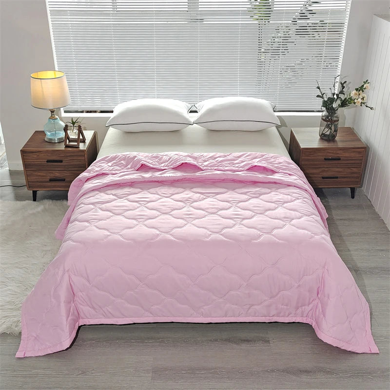 Cool Summer Quilt | Soft, Breathable Air Conditioner Blanket