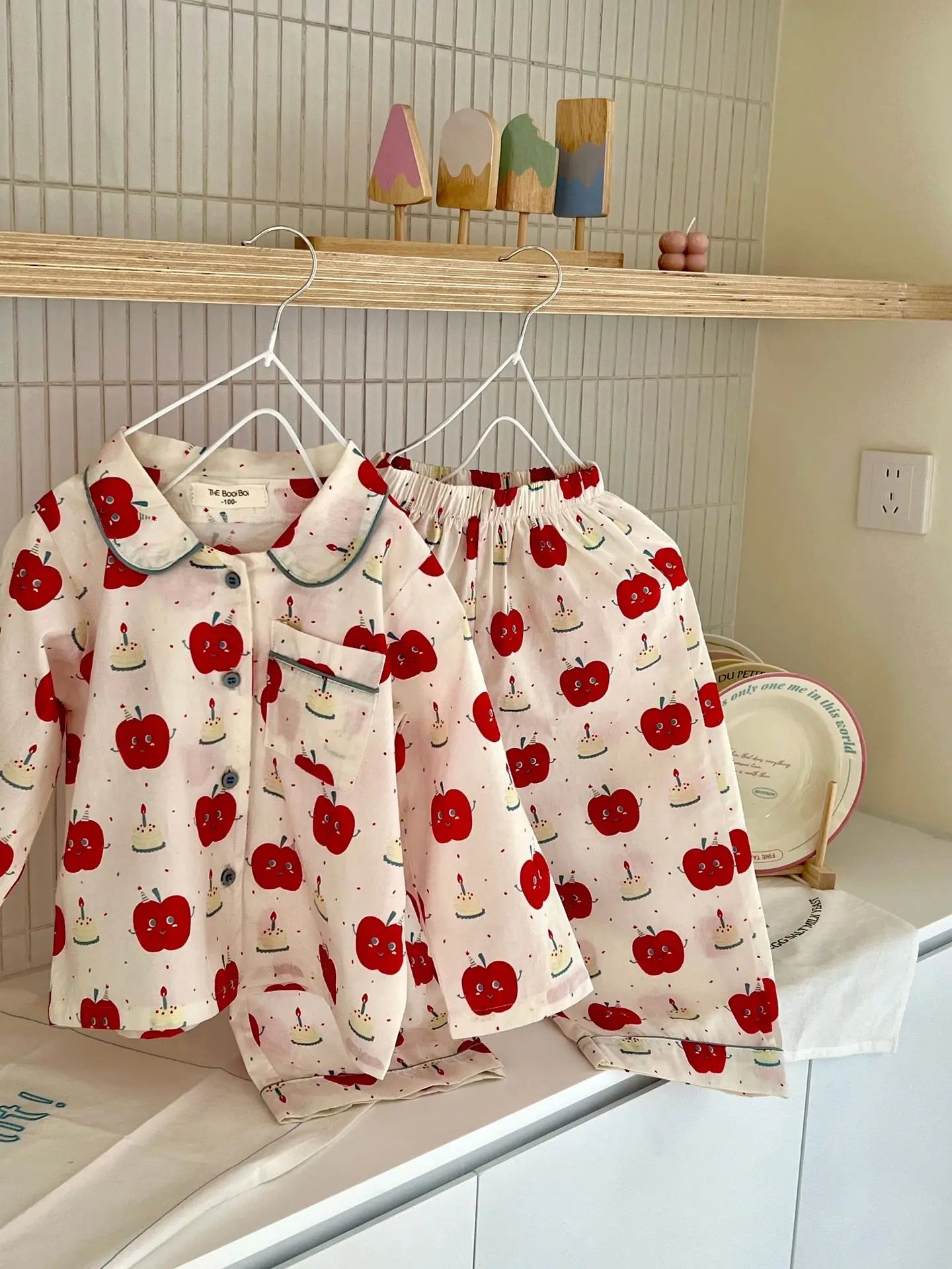 Spring Children's Cartoon Homewear Outfits | Cute Pajamas Set