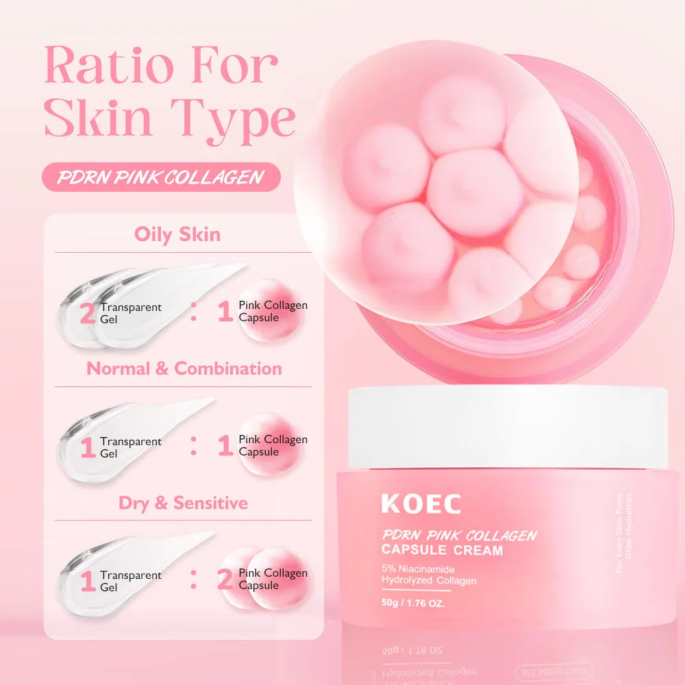 Hydrating Collagen Capsule Cream | Anti-Wrinkle & Glowing Skin