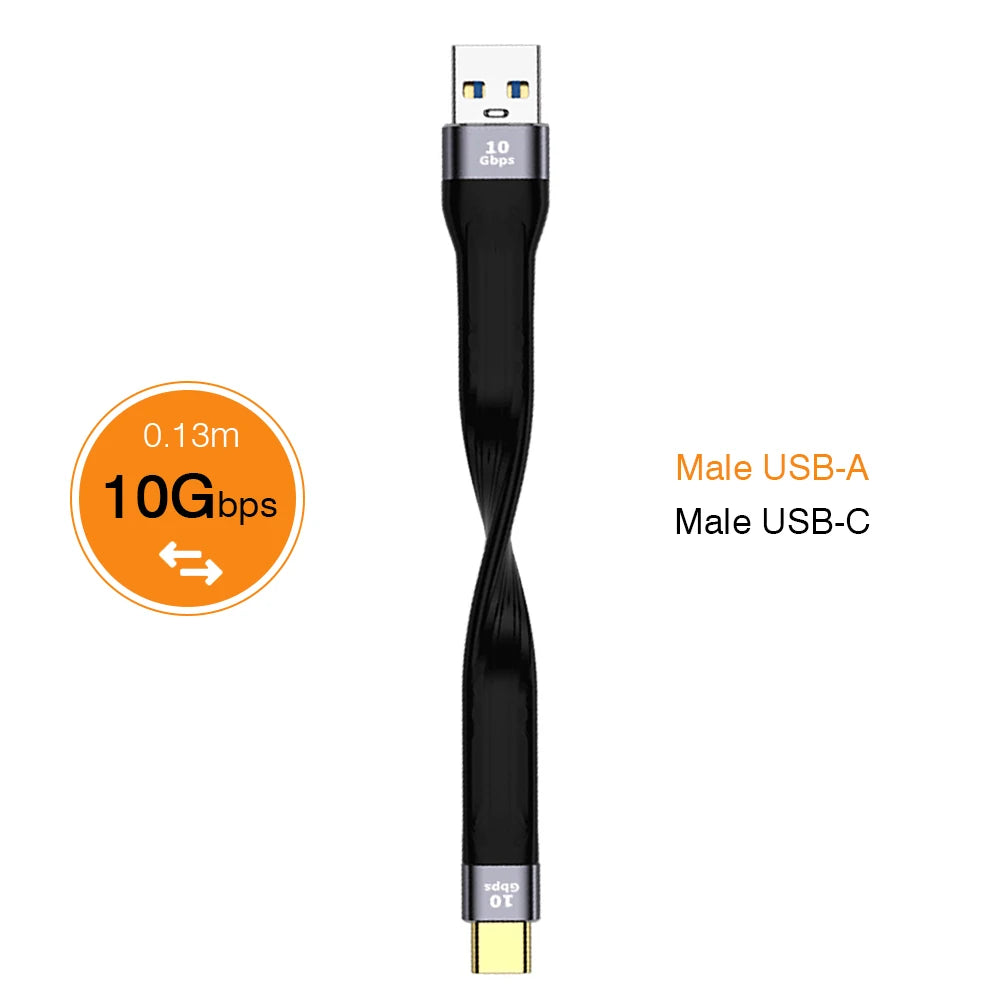 USB 3.1 10Gbps Data Transfer Cable | Fast Charging & High-Speed