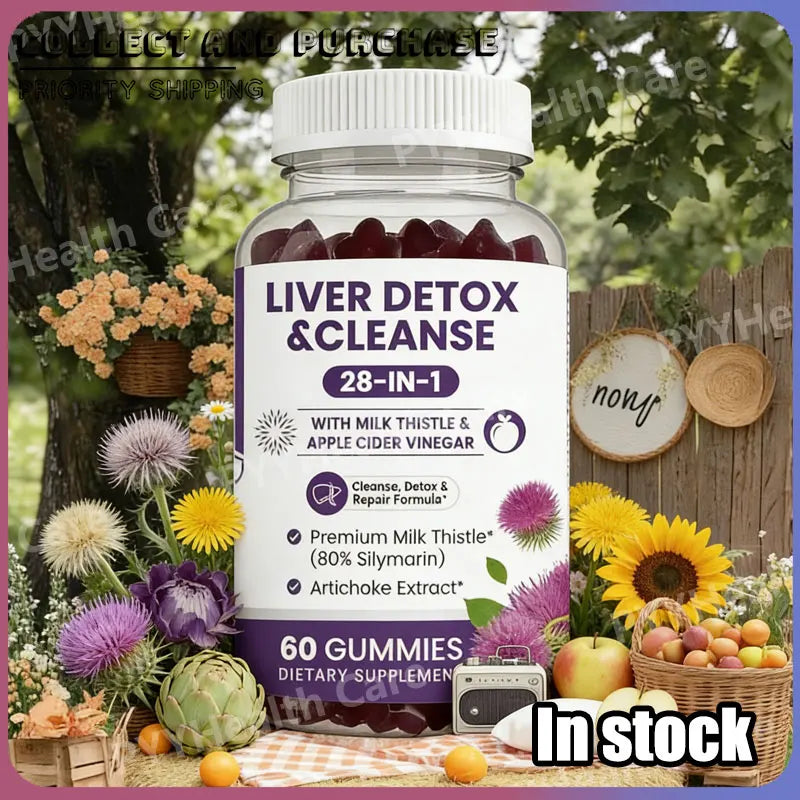 Liver Detox 28-in-1 Gummies | Chewable Dietary Support