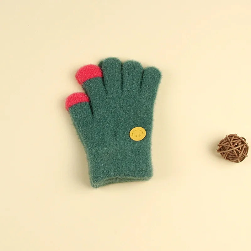 Kids Winter Fleece Gloves | Cozy Plush Mittens for Cold Weather