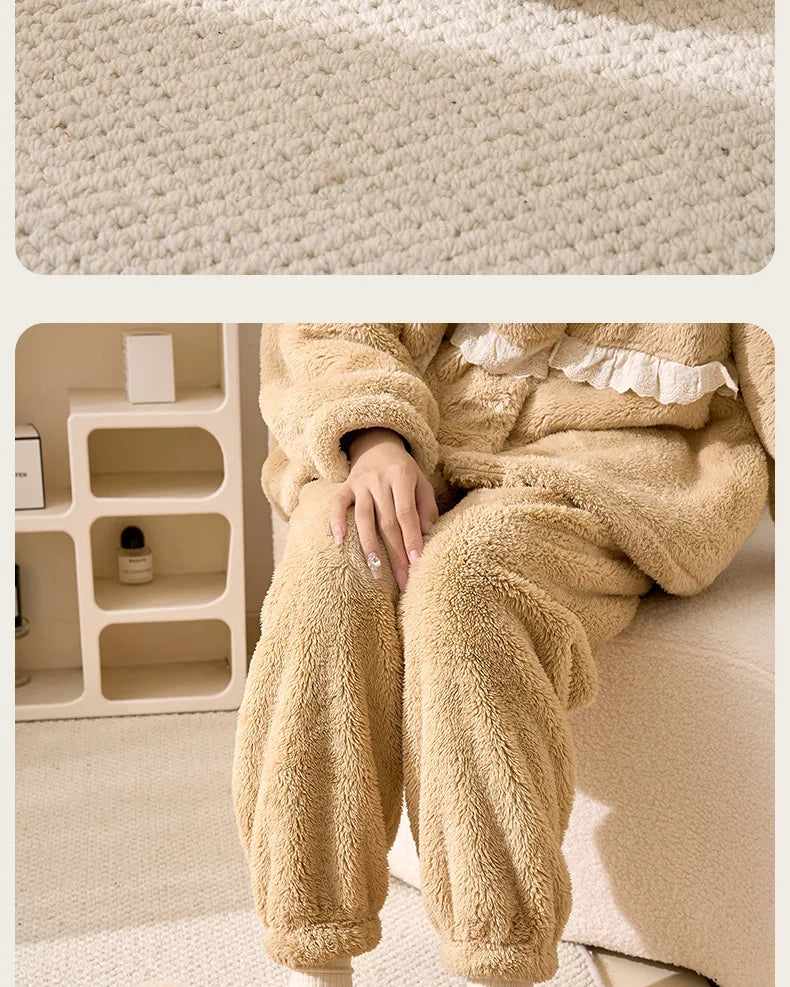Fluffy Thermal Capybara Slippers | Cozy Non-Slip Indoor Footwear