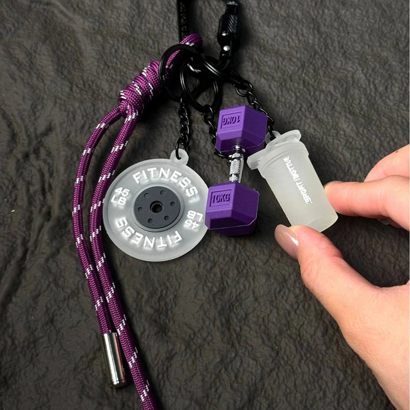 Premium Fitness Keychain for Gym Lovers | Best Workout Accessory