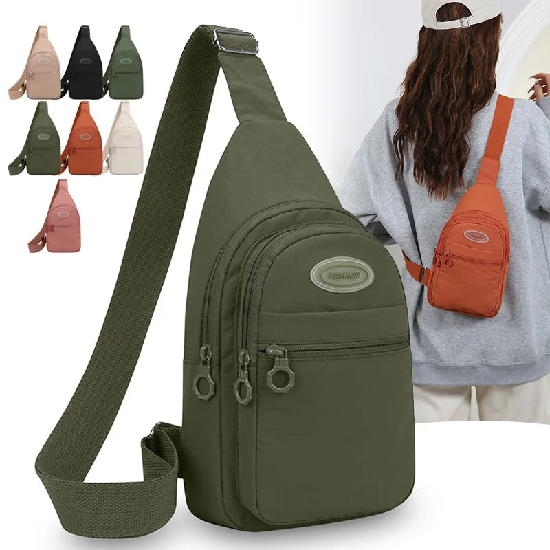 Women's Anti-Theft Chest Bag | Stylish Water-Resistant Sling Pack
