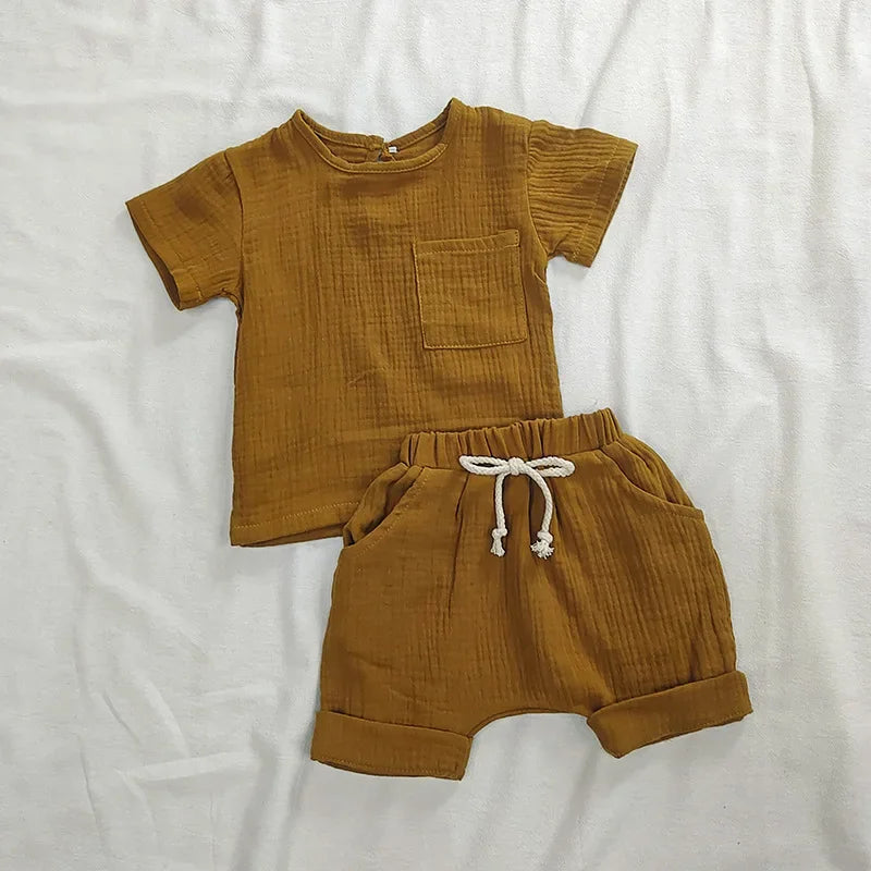 Cotton Infant Outfit Set | Soft Clothes for Newborns & Toddlers