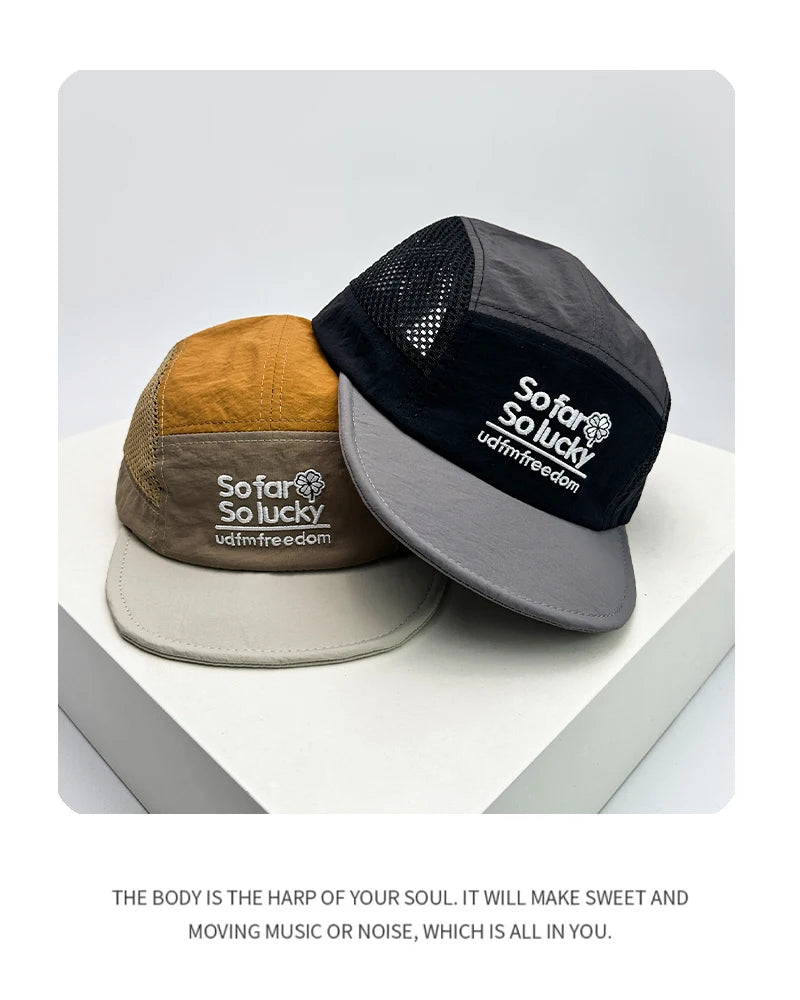 Unisex Embroidered Baseball Hats | Breathable Sun Protection Caps