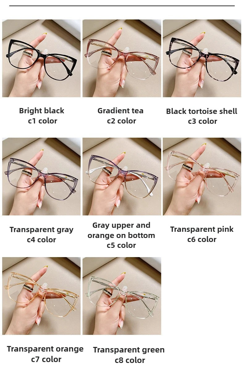 Fashionable Women’s Photochromic Prescription Glasses | Anti-Blue Ray Eyewear