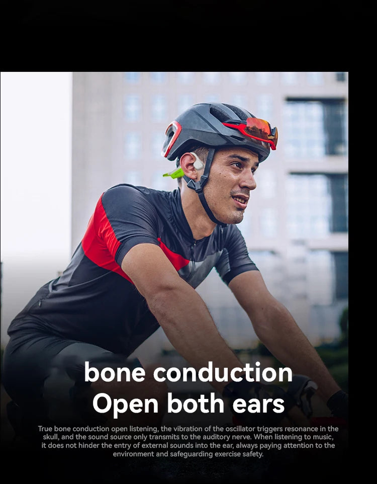 Bone Conduction Sport Headphones | Wireless Neckband Earphones