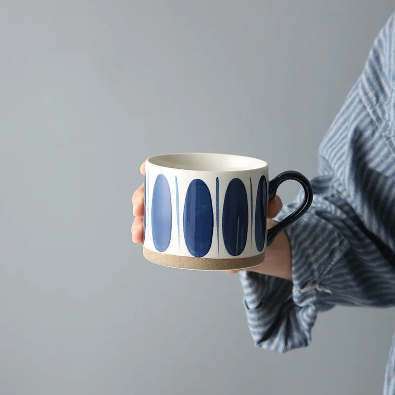 Taza de café de cerámica estilo japonés | Vajilla elegante para todos