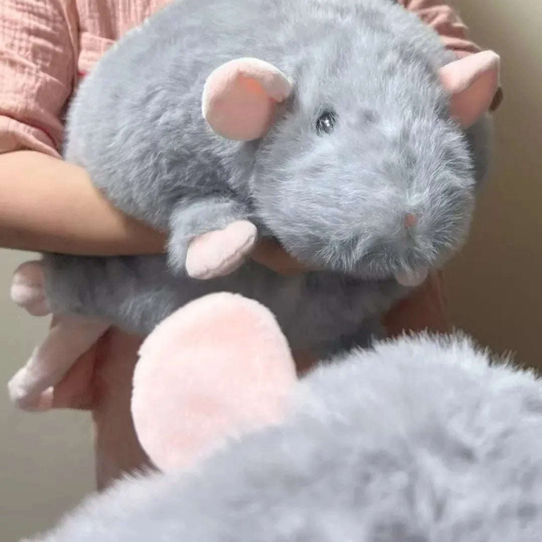 Cute Oversized Mouse Doll | Plush Cartoon Animal Toy for Kids