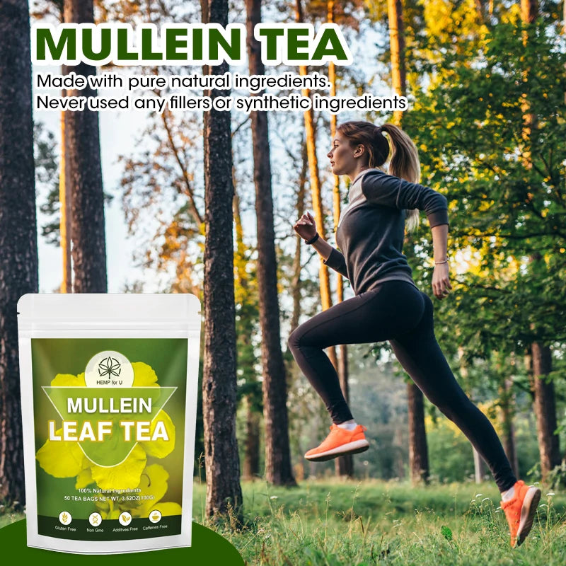100% Pure Mullein Leaf Extract | Lung Health & Relieve Cough