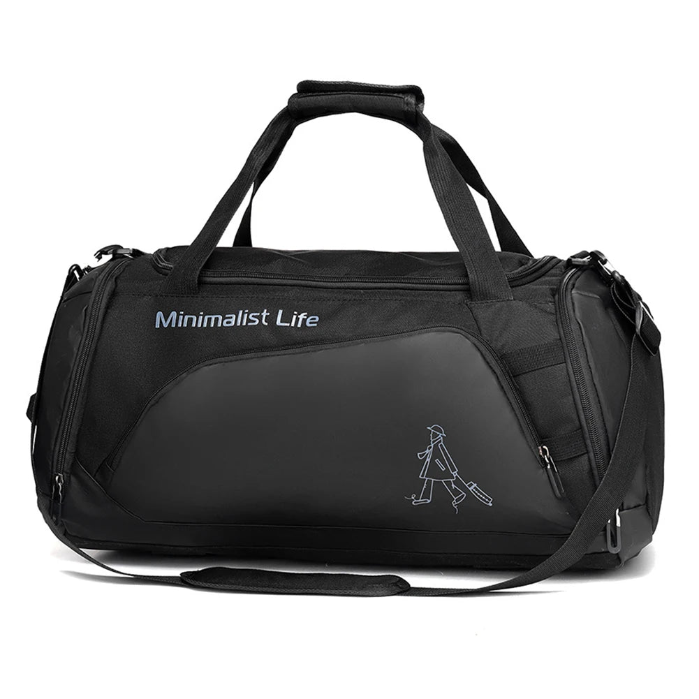 Waterproof Nylon Gym Bag | Perfect for Fitness & Travel