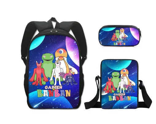 Stylish Garden Game Backpack | Versatile Student Shoulder Bag
