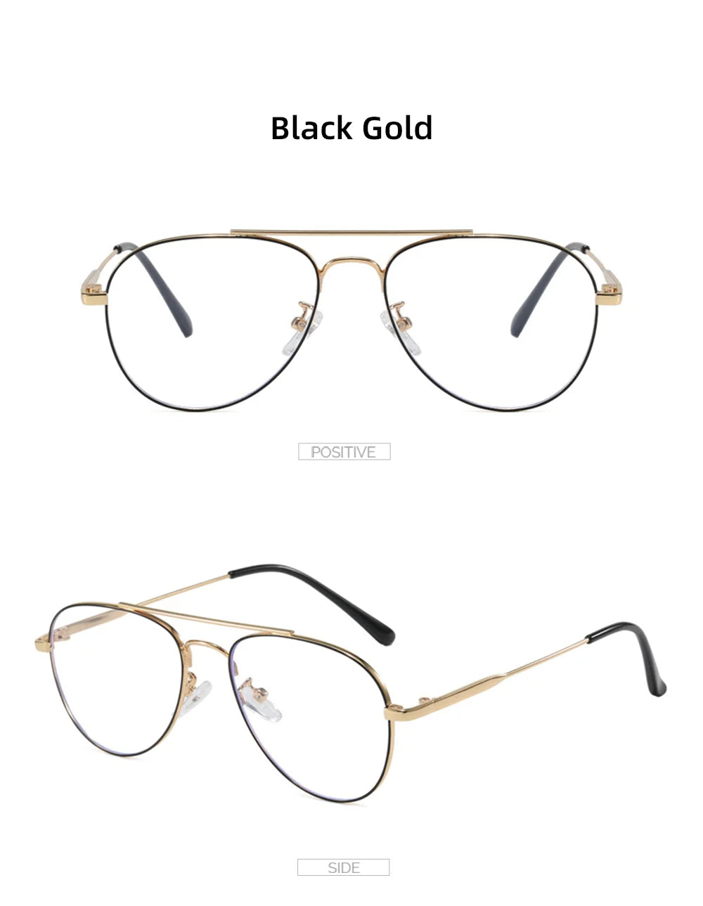 Stylish Retro Blue Light Blocking Glasses for Digital Comfort