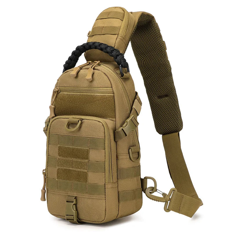 Tactical Men's Camping Chest Bag | Versatile Outdoors Sling Backpack
