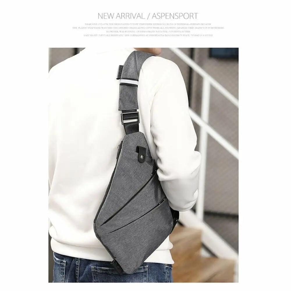Multifunctional Anti-Theft Crossbody Bag | Waterproof Messenger Bag