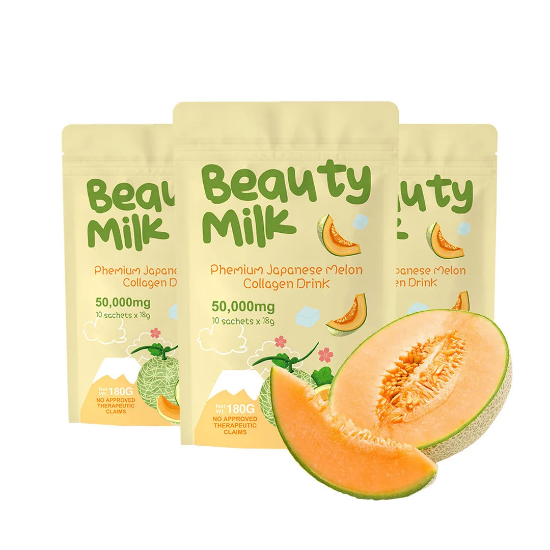 Hydrolyzed Collagen Powder | Melon Matcha Mango & Lychee Flavors