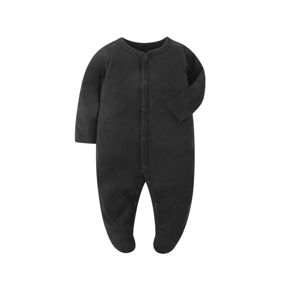 Soft Cotton Long Sleeve Baby Bodysuit | Cozy Outfit for Infants