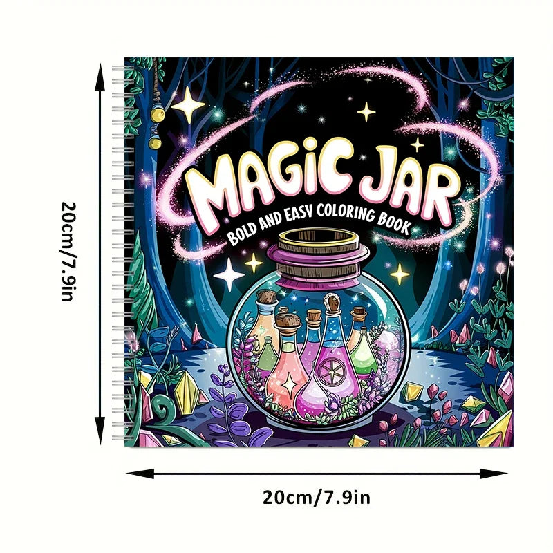 Enchanting Coloring Book for Adults | Fun & Stress Relief Gift