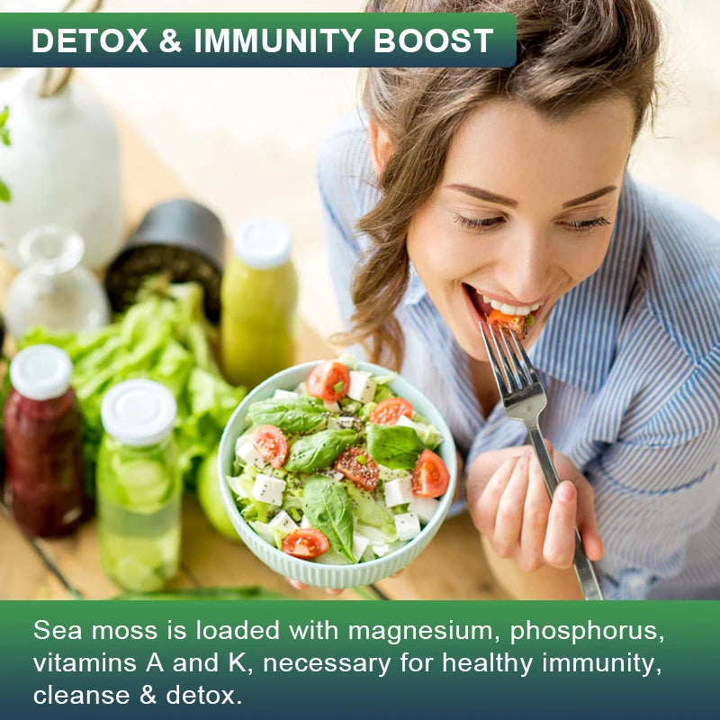 Sea Moss Capsules - Boost Immune System & Support Health