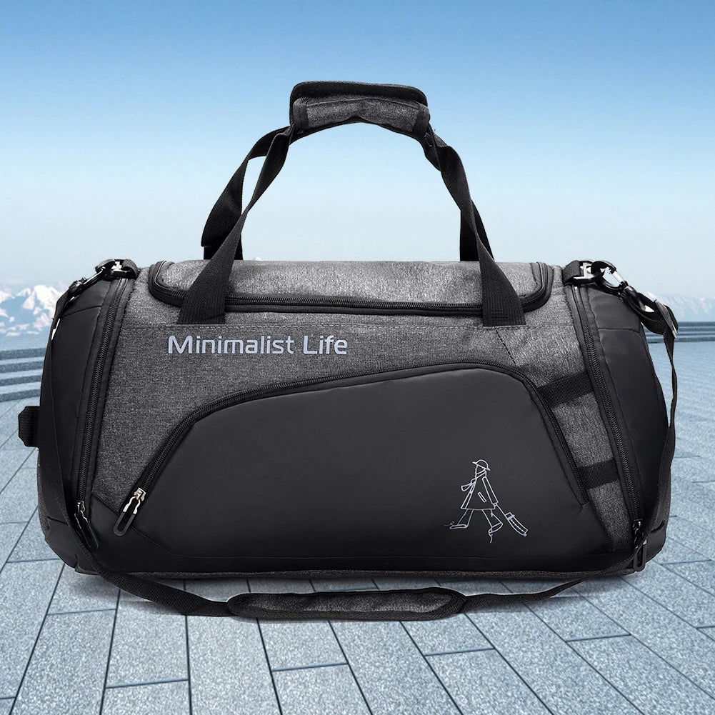 Waterproof Nylon Gym Bag | Perfect for Fitness & Travel