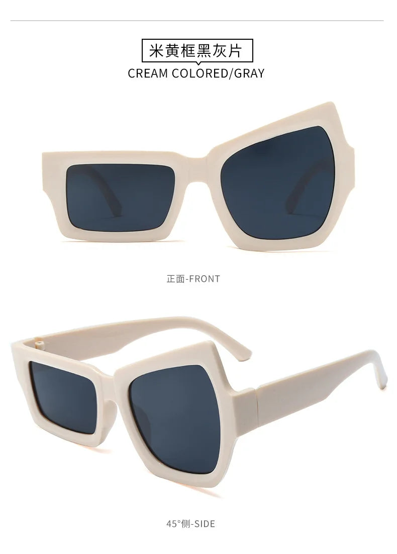 Polygon Vintage Square Sunglasses for Women & Men | Stylish Eyewear