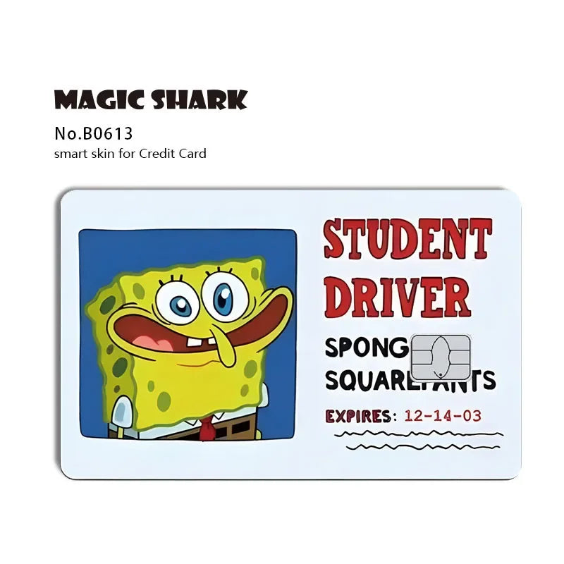 Cartoon Waterproof Skin Cover Sticker for Credit and Debit Cards