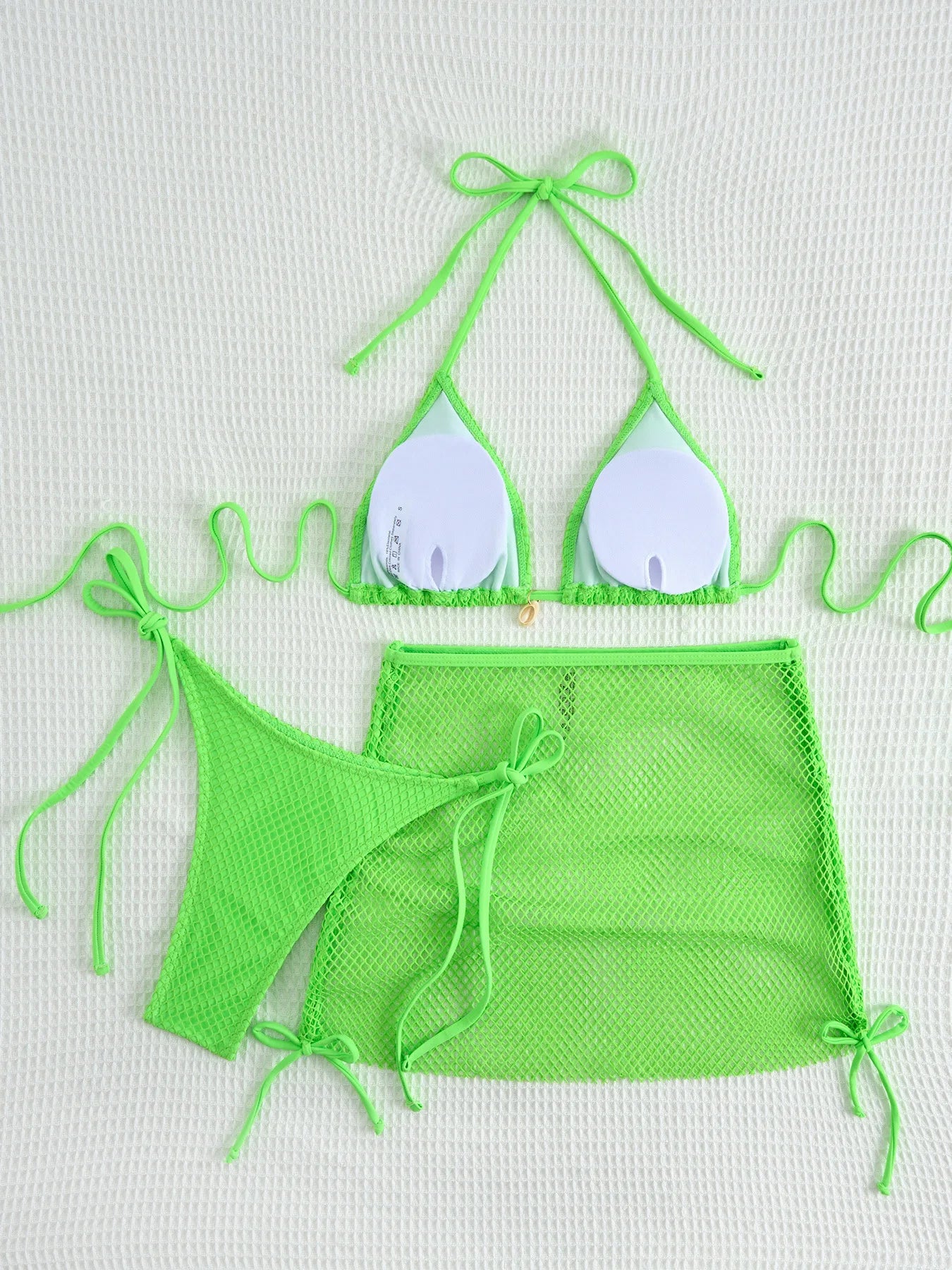 Stylish Three-Piece Bikini Set | Perfect for Beach & Pool Days