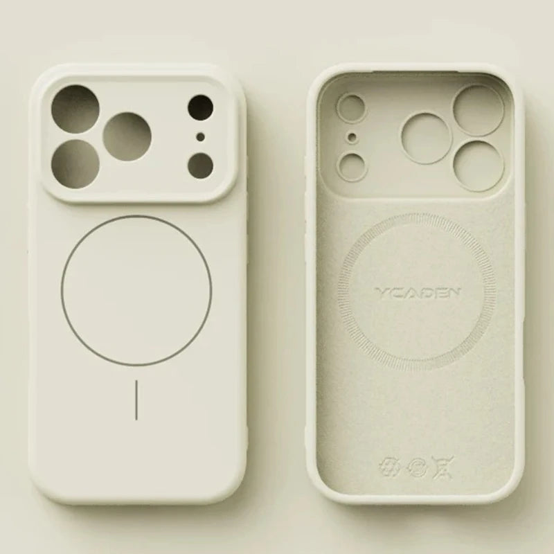 Magnetic Liquid Silicone Phone Case | Soft & Durable Protection