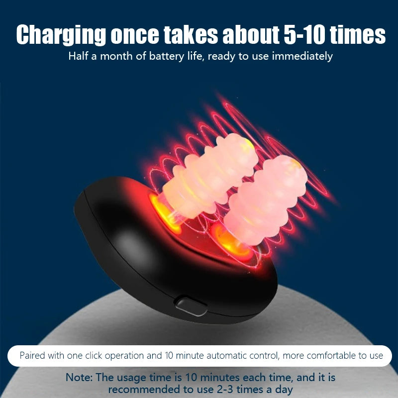 Smart Infrared Light Nose Massage Device for Allergy Relief
