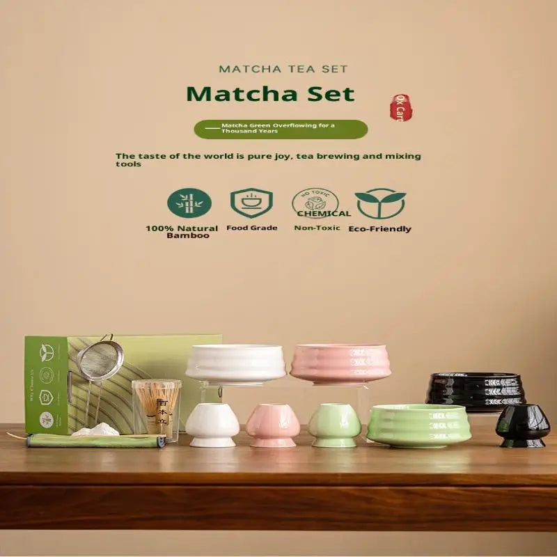 7-Piece Matcha Tea Set | Complete Japanese Tea-Making Tools