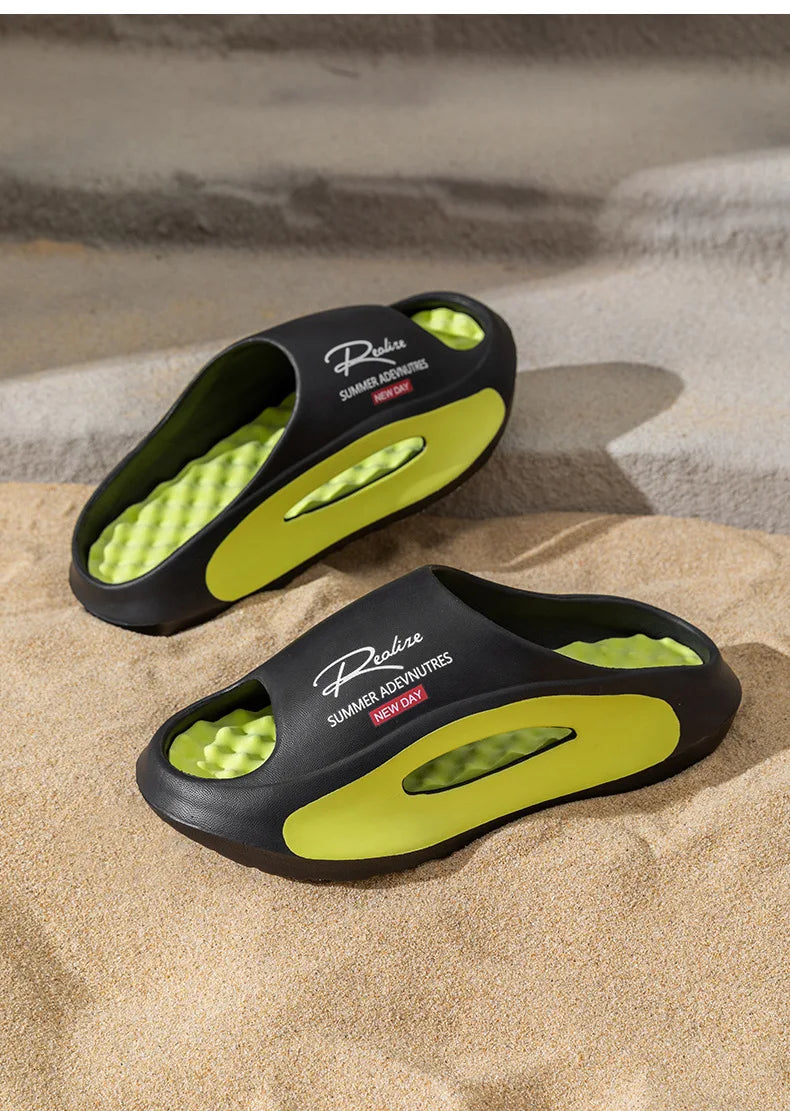 Unisex Soft EVA Anti-Slip Leisure Slippers for Indoor & Outdoor