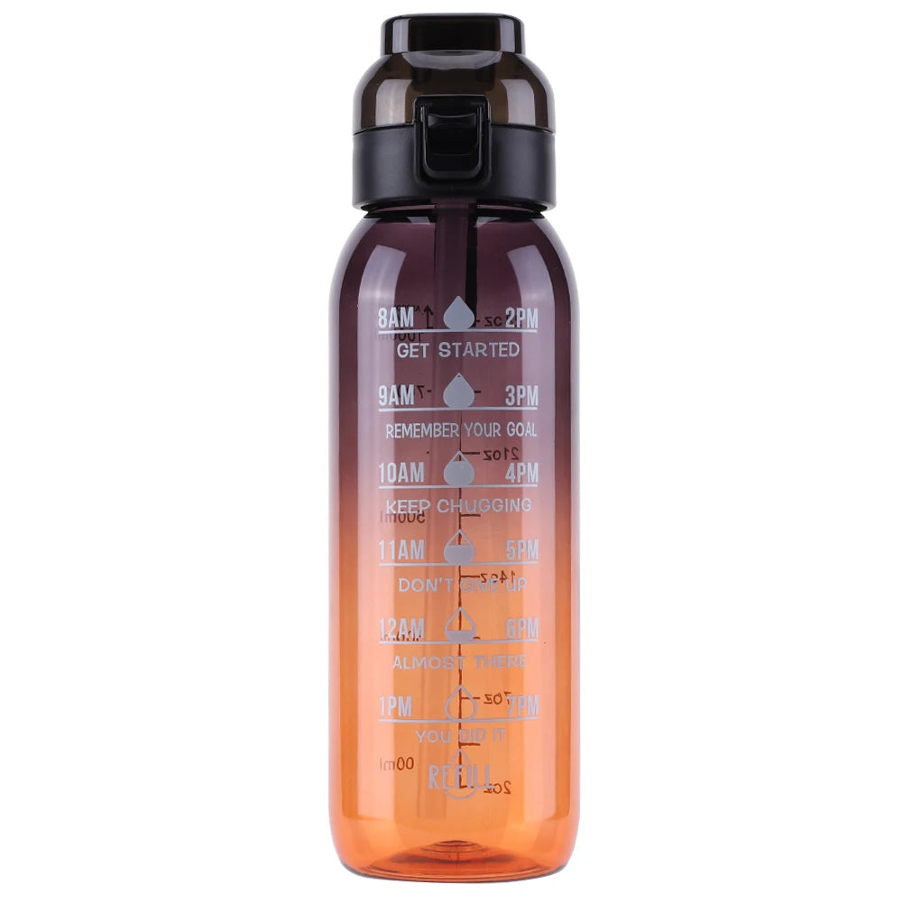 1000ml Air Flavored Water Bottle Scent Up Water Cup Sports Water Bottle For Outdoor Fitness Fashion Water Cup With Flavor Pods