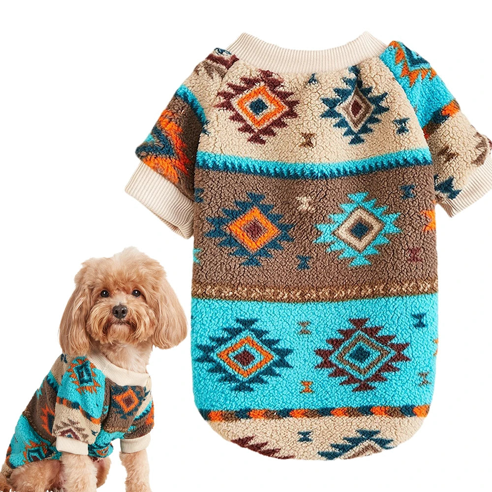Suéter Acogedor de Invierno para Cachorro | Sudadera con Capucha Cálida y Elegante para Mascotas