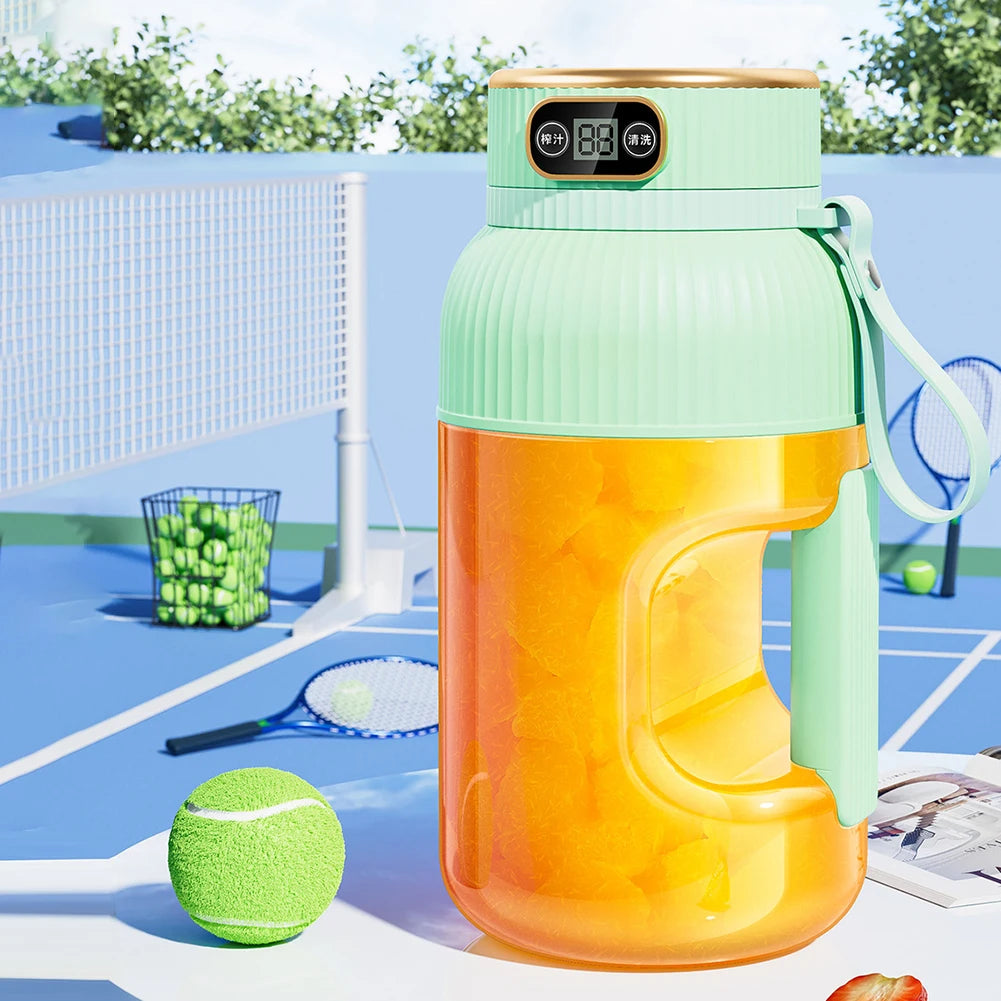 Portable Electric Fruit Juicer Cup | Large Capacity Smoothie Maker