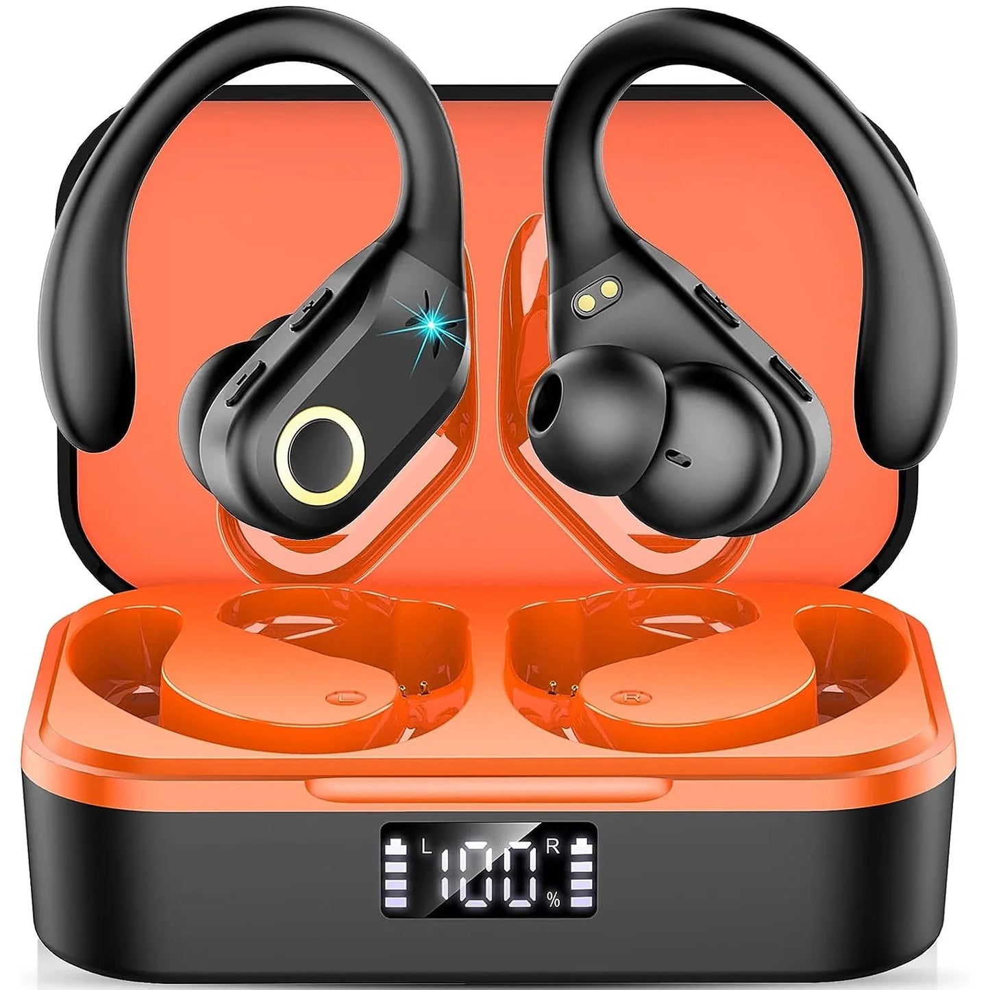 ANC Wireless Earphones with Bluetooth 5.3 and Noise Cancellation