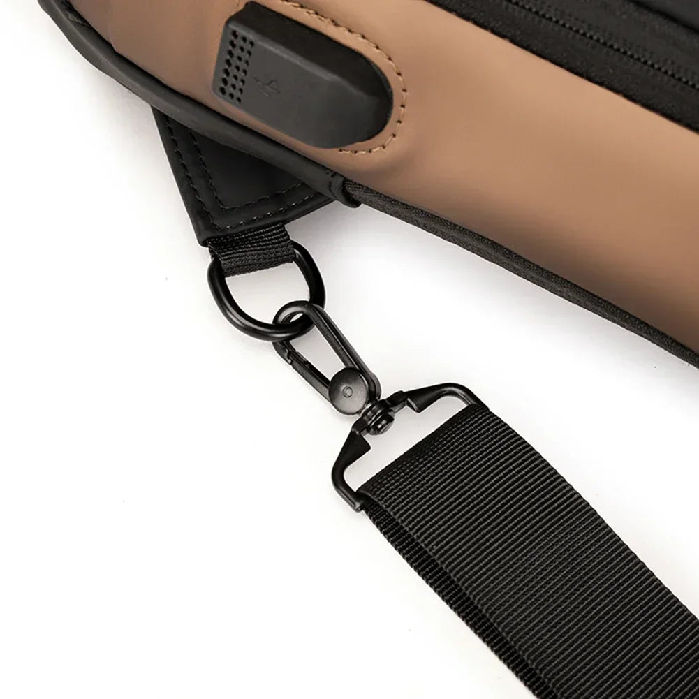 Multifunction Anti-theft USB Shoulder Bag | Stylish Crossbody Pack