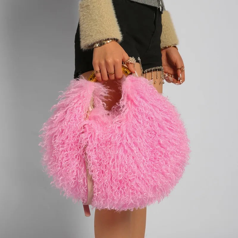 Bolso de hombro de piel sintética para mujer | Elegante bolso de playa para toda ocasión