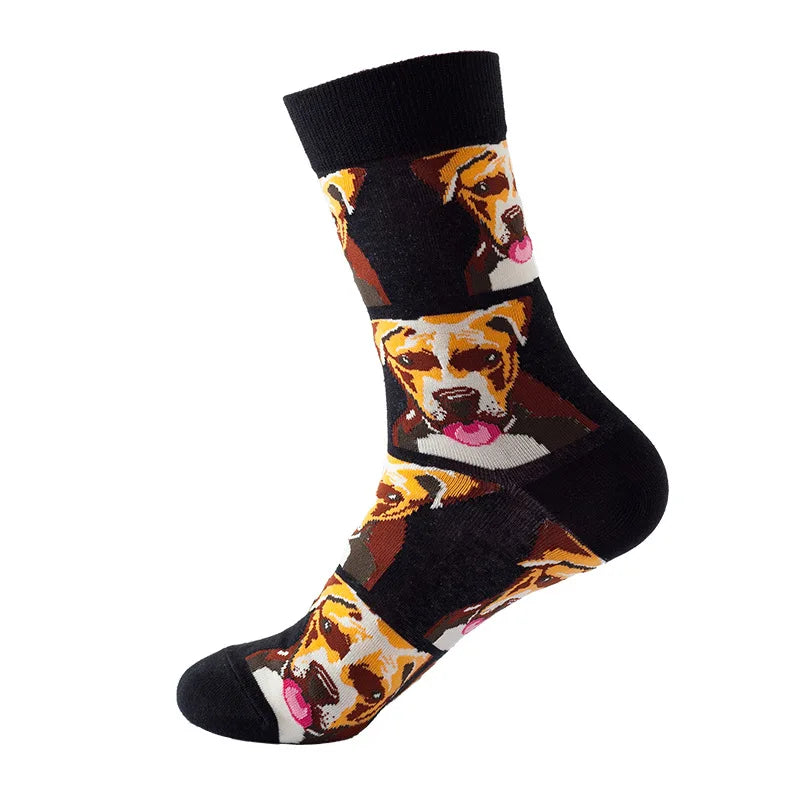 Unisex Combed Cotton Hip Hop Socks | Trendy & Fun Fashion