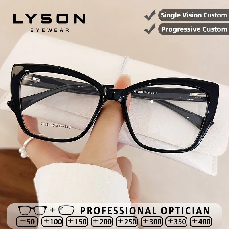 Stylish Cat Eye Blue Light Blocking Reading Glasses for Women
