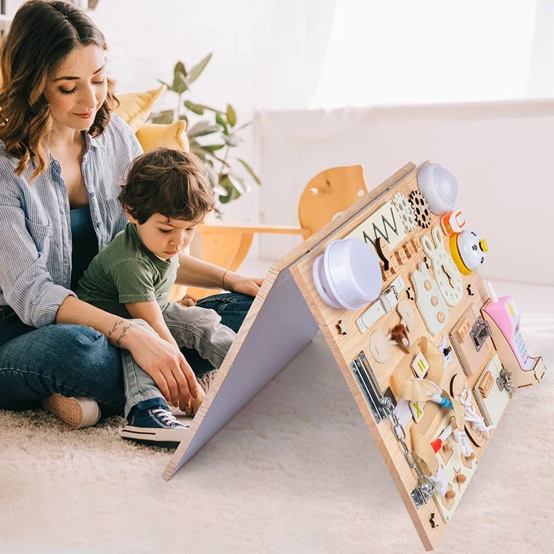 Montessori Busy Board Accessories | DIY Educational Playset