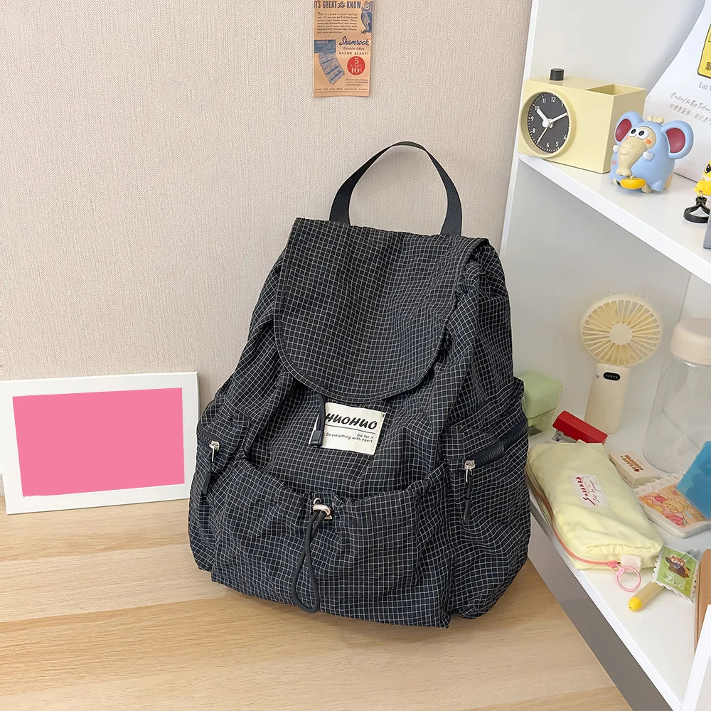Lightweight Casual Drawstring Backpack | Water-Resistant Daypack