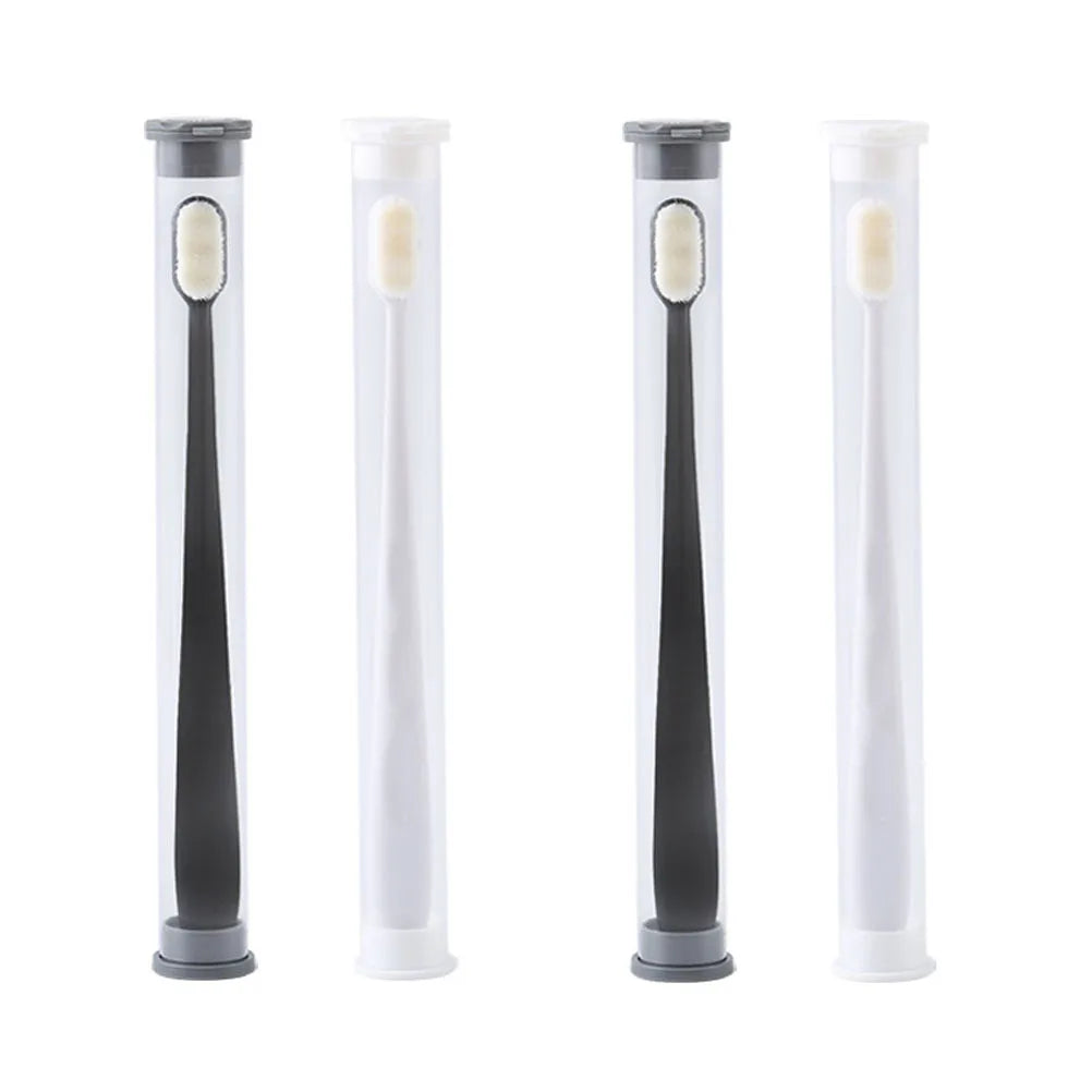 4pcs Ultra Soft Micro-Nano Bristles Toothbrush | Gentle Gum Care