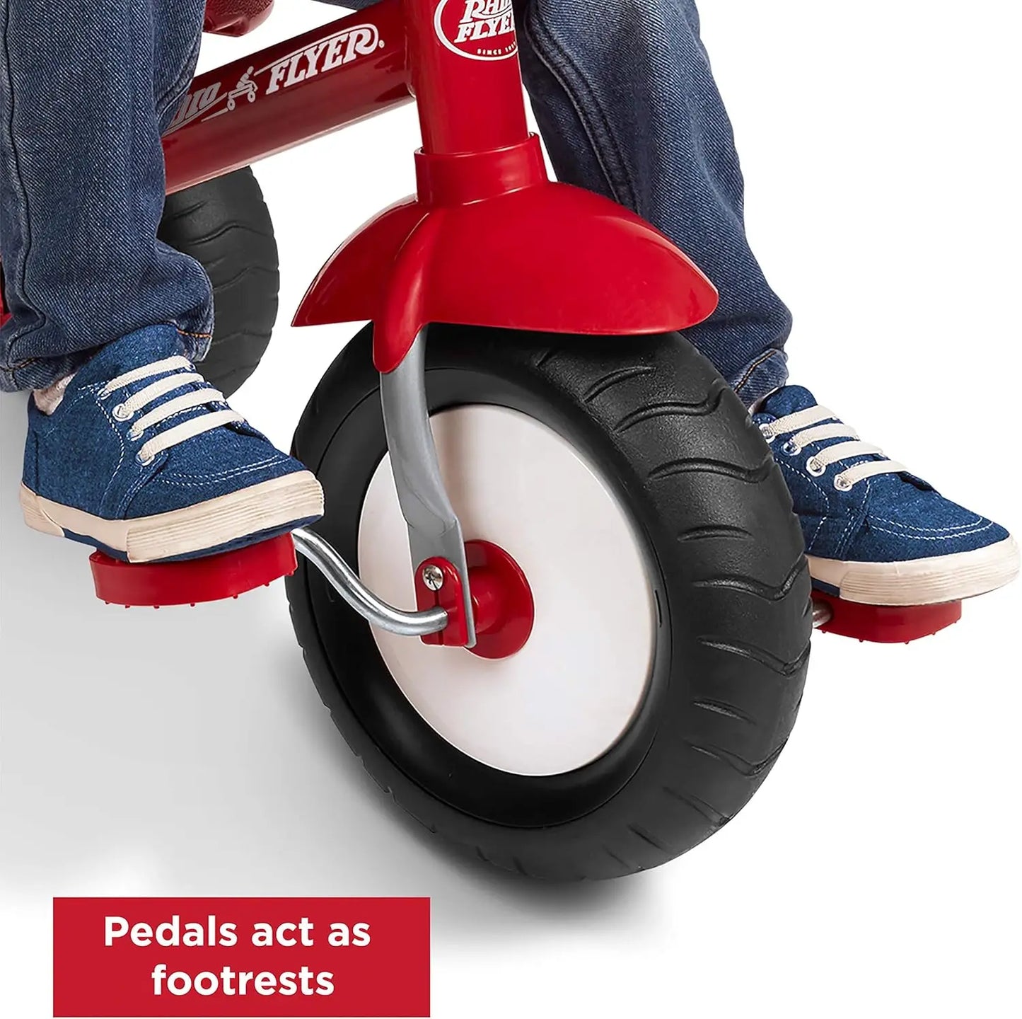 Adjustable Deluxe Steer & Stroll Trike for Kids 2-5 | Fun & Safe