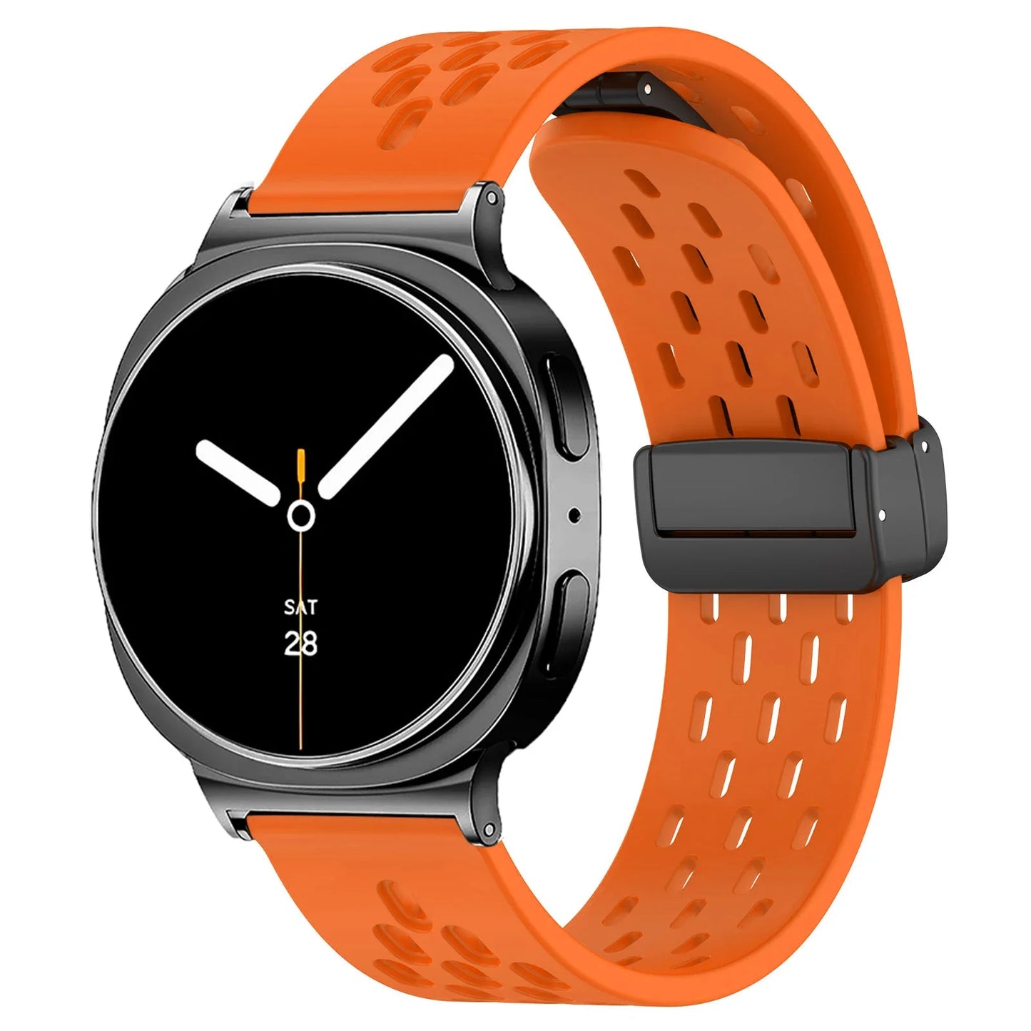 Breathable Sports Silicone Strap for Galaxy Watch | Magnetic Clasp